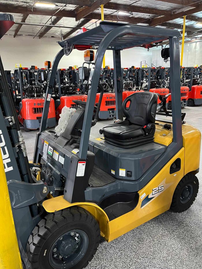 A forklift truck