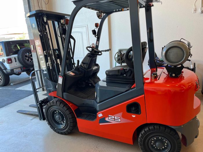 Forklift available for immediate delivery in the Las Vegas Valley