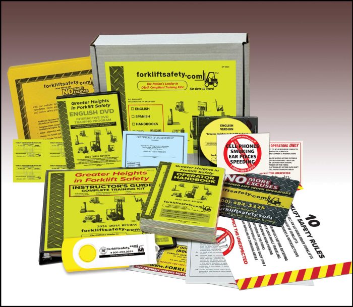 Forklift-Training-English-kit