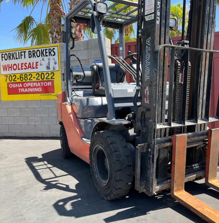 Used Toyota Forklift Model: 8FGU25 For Sale-$19,600